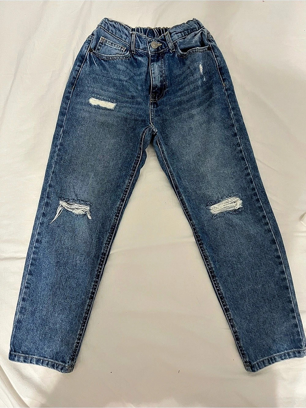 Zara Boy size 10 Distressed Blue Jeans